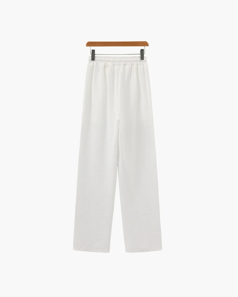 Cotton Polo & Pantalon Set