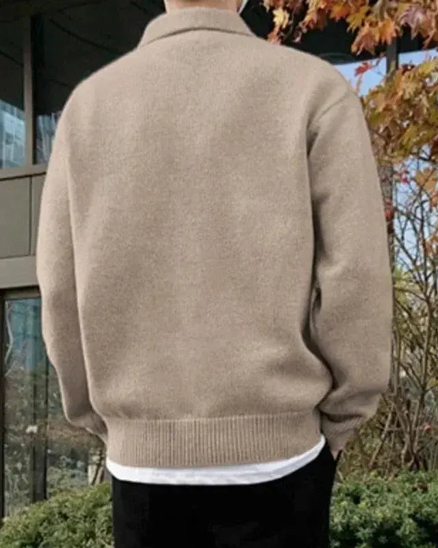 Woolen Button Closure