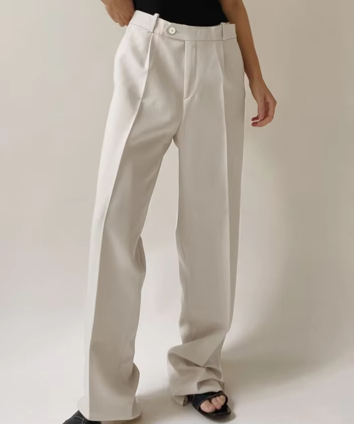 Woolen Oversized Pantalon