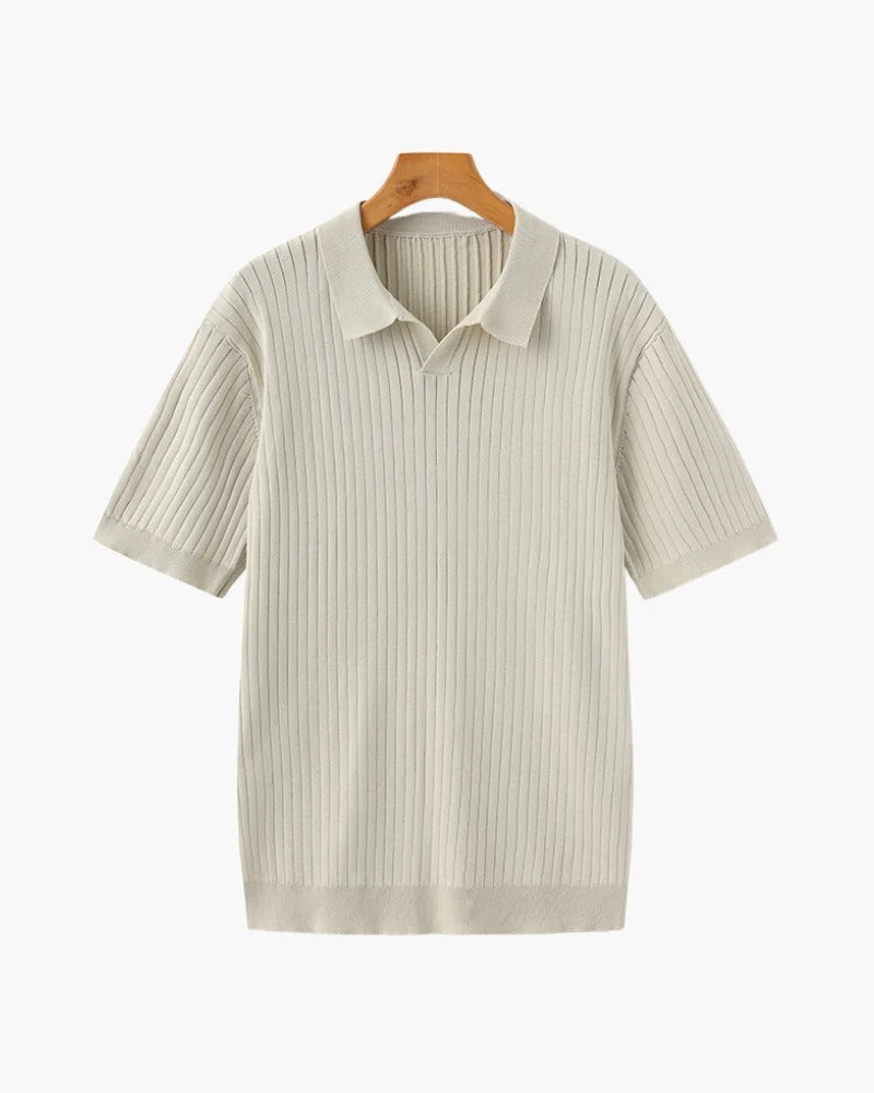 Florence - Ribbed Cotton Polo