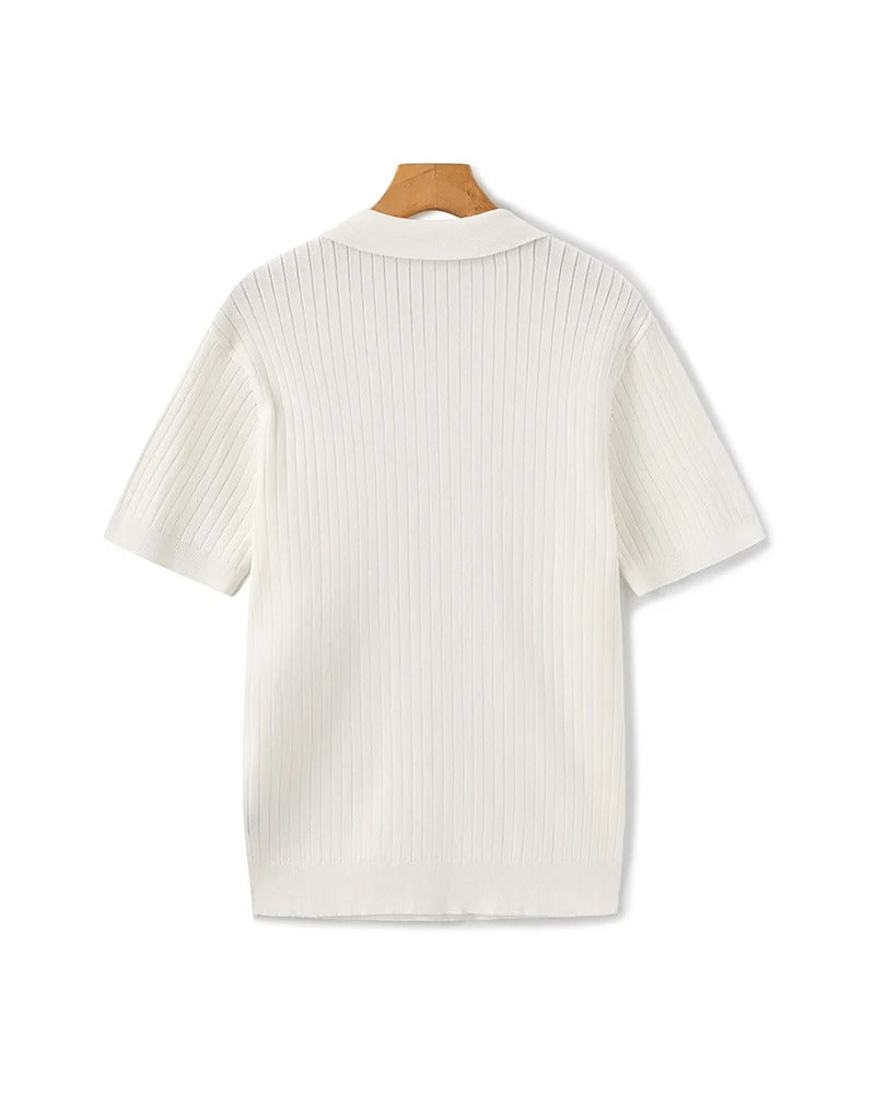 Premium Ribbed Polo