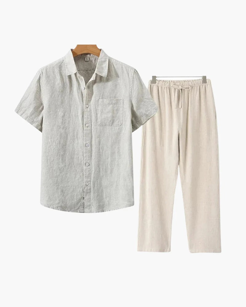 Old Money Linen Combo (Longsleeve)