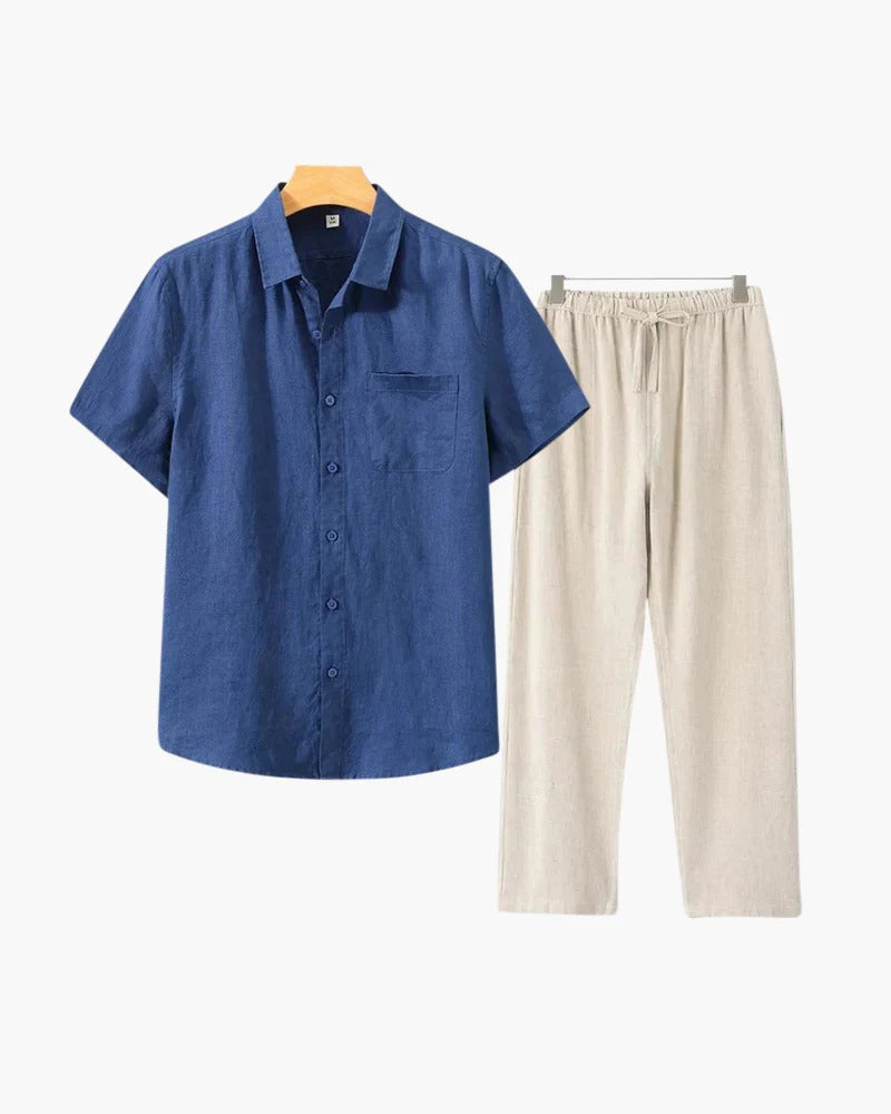 Old Money Linen Combo (Longsleeve)