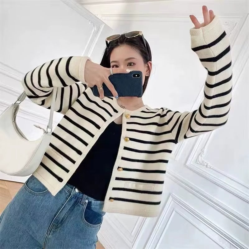 Premium Striped Wool Vest